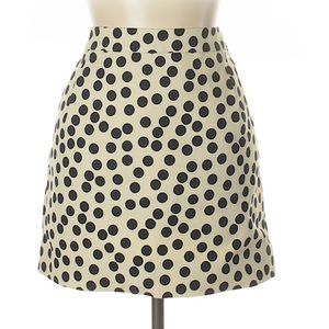 J. Crew Polka Dot Skirt